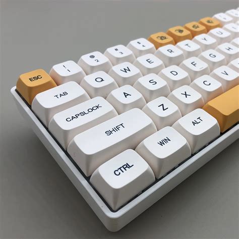 Oranges, yellow, red, blue, purple and white. . Aliexpress keycaps